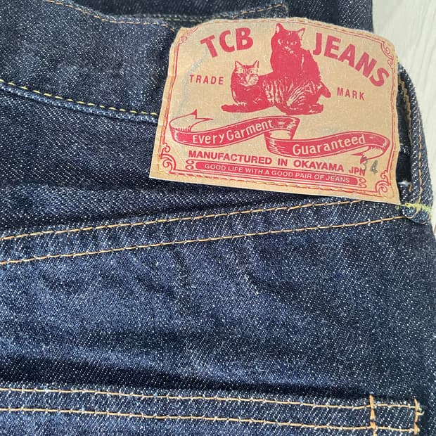 TCB Jeans 50s 셀비지 데님