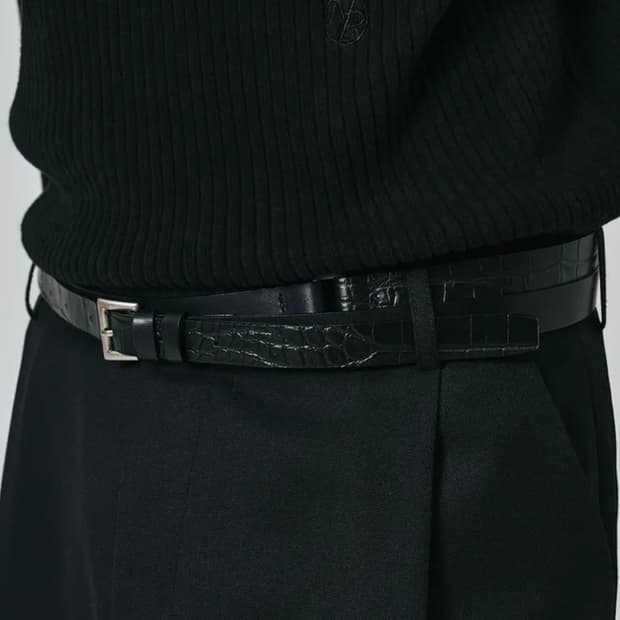 노이어 슬릭 레이어드 벨트