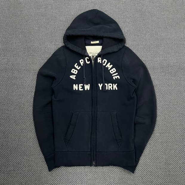 아베크롬비 네이비 후드집업