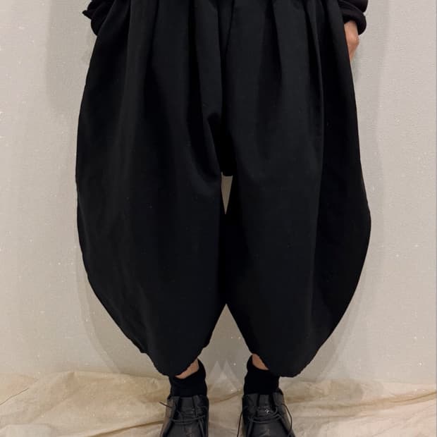꼼데가르송 18ss 꼼꼼 벌룬 팬츠