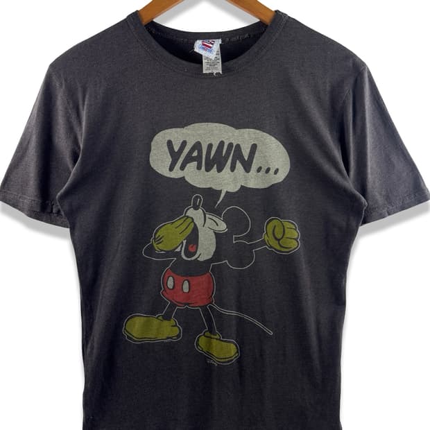 정크푸드X빔즈 미국생산 미키마우스 티셔츠2965