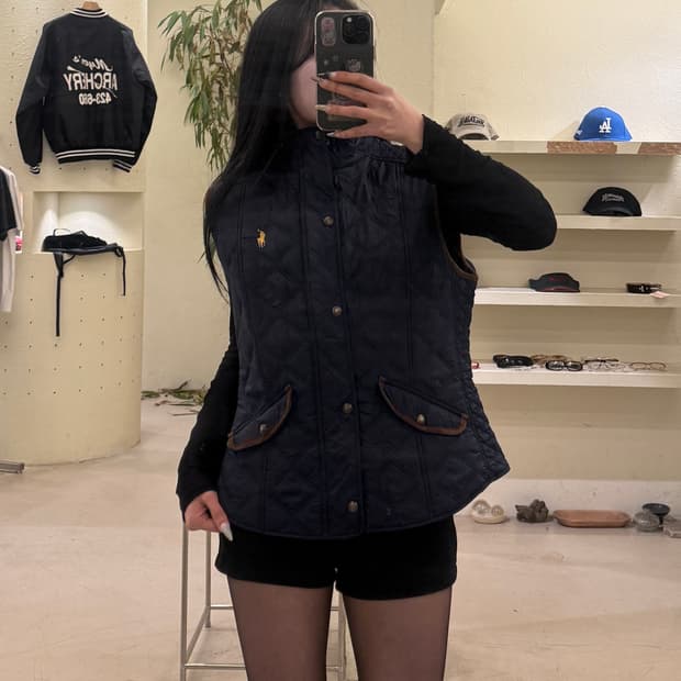 폴로 랄프로렌 퀼팅 패딩 베스트 U604