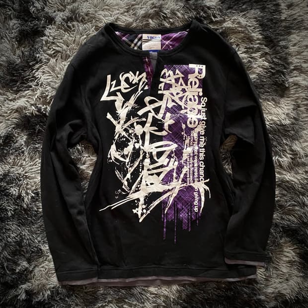 펑크 스타일 롱슬리브 