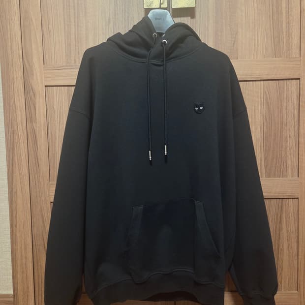 송지오옴므 23fw 지제로 블랙 후드티