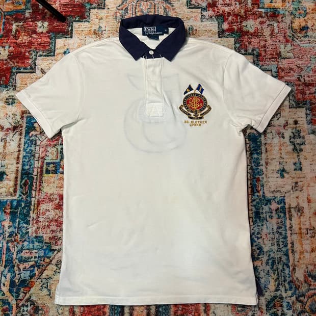 [M] 폴로 랄프로렌 자수 심볼 럭비 반팔