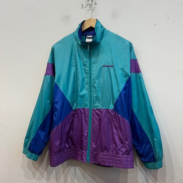 90s 아디다스 올드스쿨 바람막이 자켓