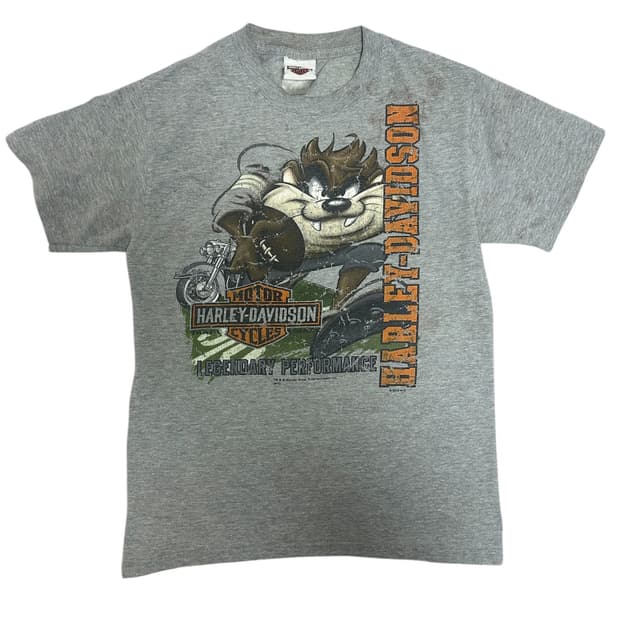 s) 워너브라더스 할리데이비슨 빈티지 티셔츠