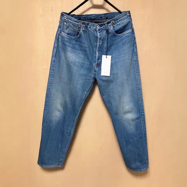 26ss No.22 Washed Wide Denim Pants