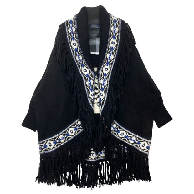 폴로 랄프로렌 나바호 판초 니트가디건