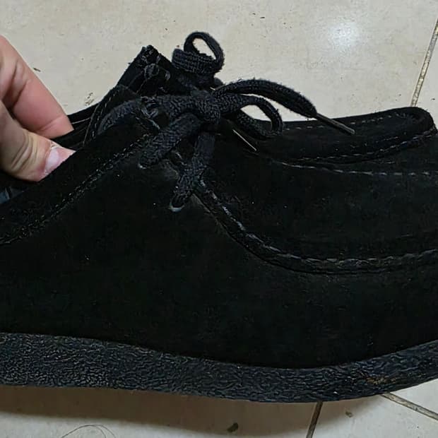 GU 왈라비 모카신 블랙 260