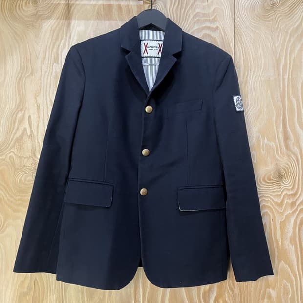 몽클레르 감마 블루 3B 블레이저