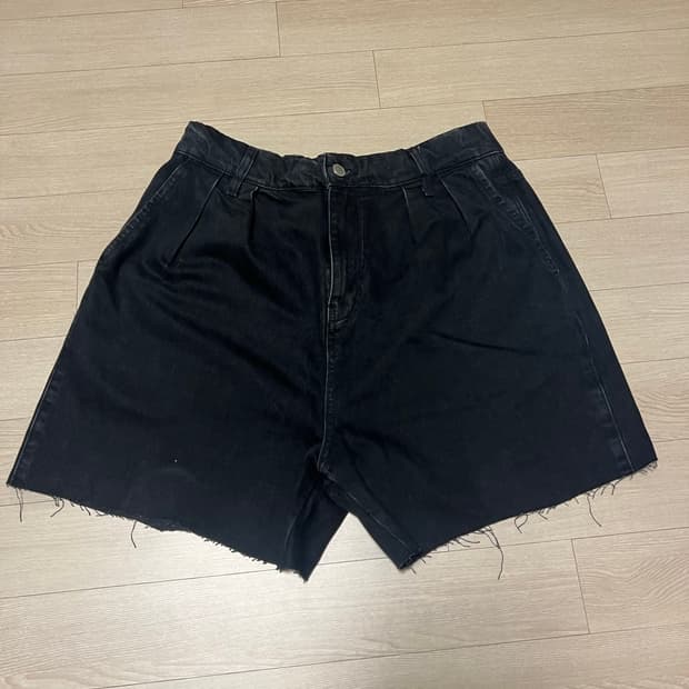 자라 배기핏 컷오프 팬츠 XL