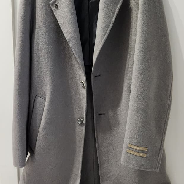 프로젝트엠. 캐시미어블랜디드핸드메이드코트