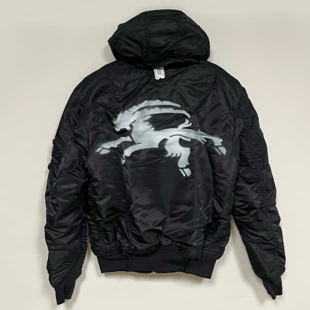 [XL]프로토타입스 x 알파인더스트리 FIXED 후드 봄버 자켓