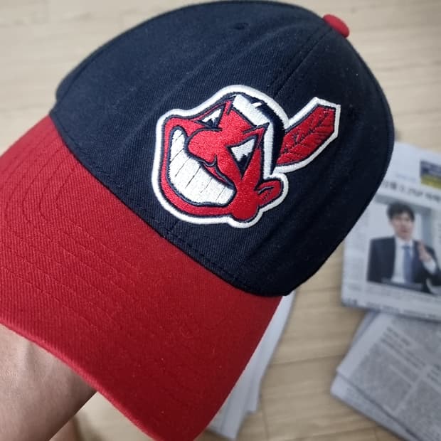 클리블랜드 인디언스 야구모자 빈티지 캡 Red xl