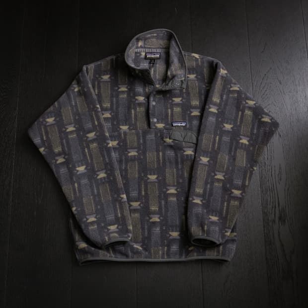 Patagonia Printed Synchilla Snap-T (S)