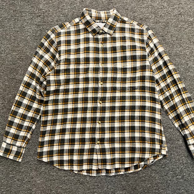 [90] 차오패닉 플란넬 셔츠 S 