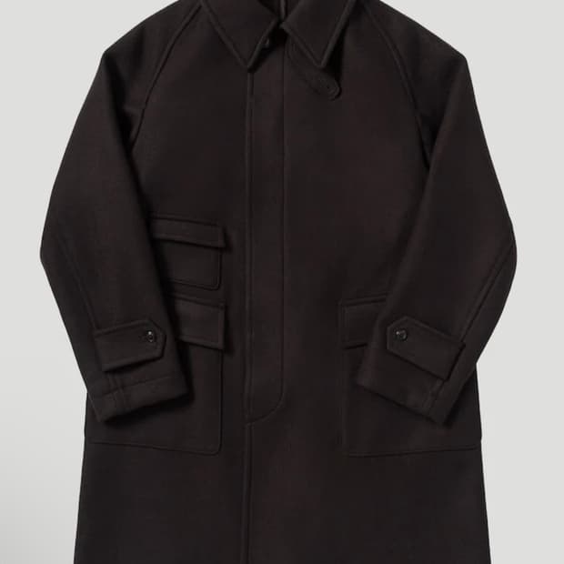 Kaptain sunshine 25fw 트래블러코트 브라운 6사이즈