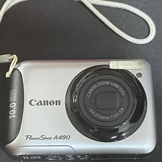 캐논 PowerShot A490 디카