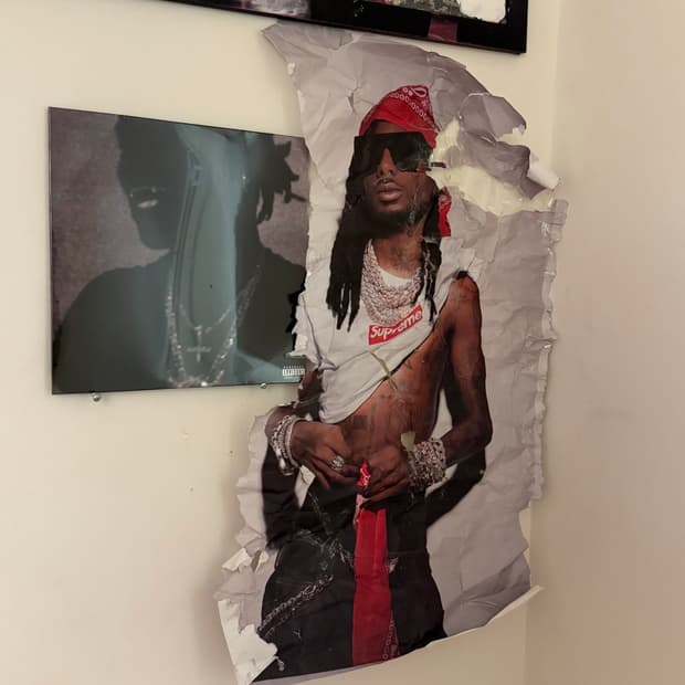 Playboi carti 슈프림 포스터