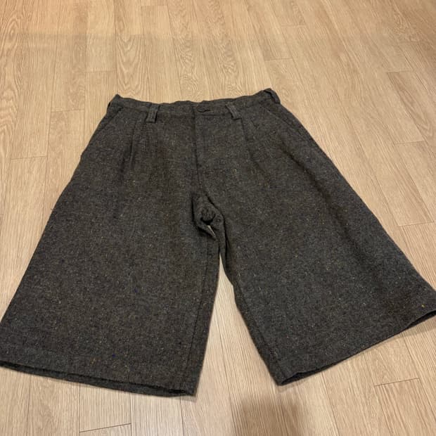 Y3 요지야마모토 울 반바지 남녀공용