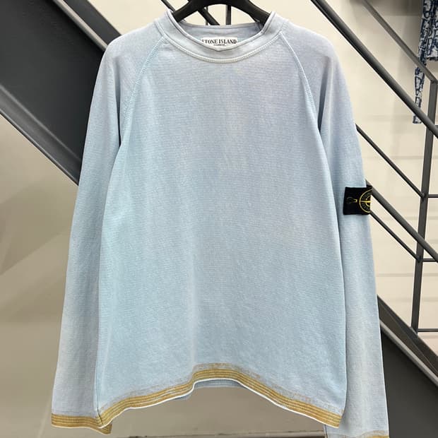 스톤아일랜드 00s 와펜 페인티드 니트