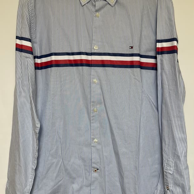 타미힐피거 스트라이프 셔츠