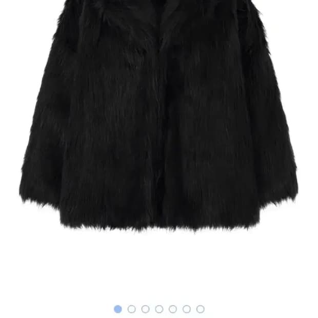 페일제이드 블랙 퍼자켓(새상품)