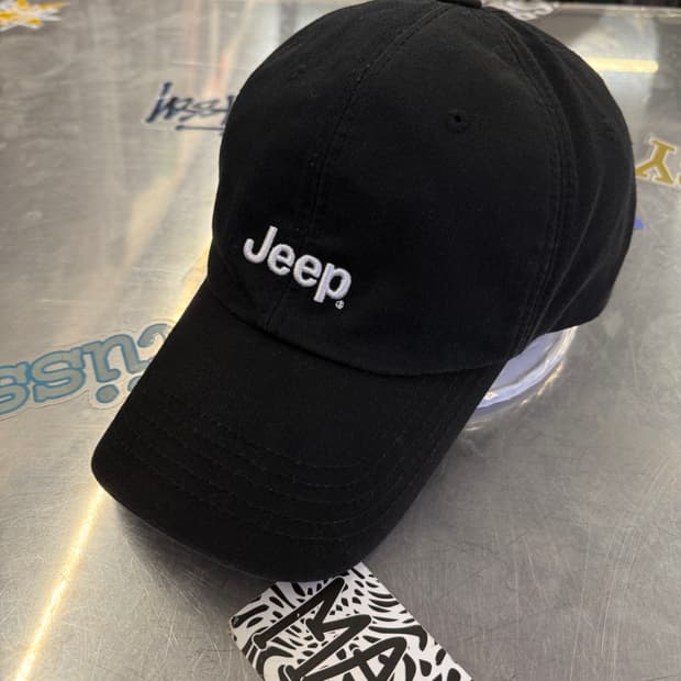 Jeep 지프 로고 자수 블랙 볼캡 free