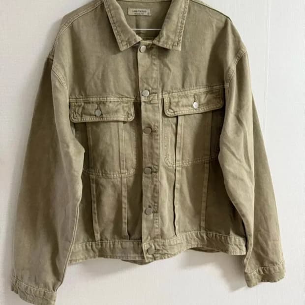 Loop factory 베이지 청자켓