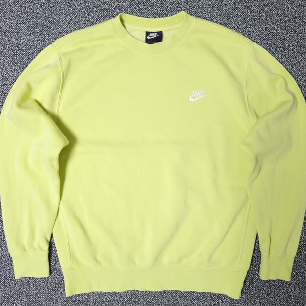 [무료배송][105]나이키 남성용 기모 맨투맨 긴팔티