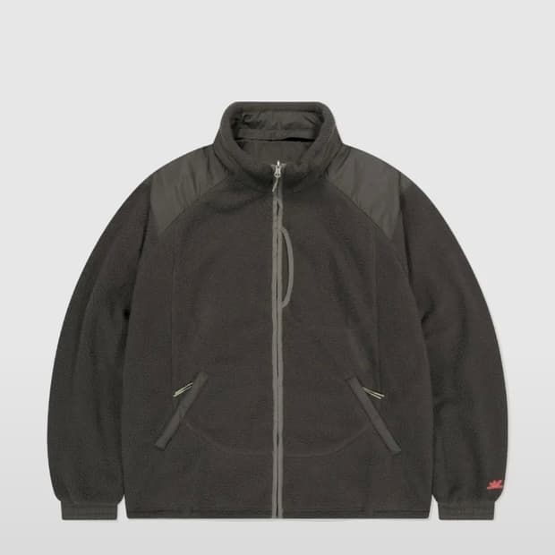 SUNLOVE 썬러브 리버시블 플리스 차콜 라지