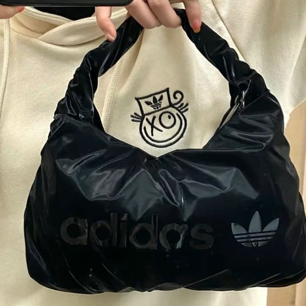 이디다스 블랙 숄더백