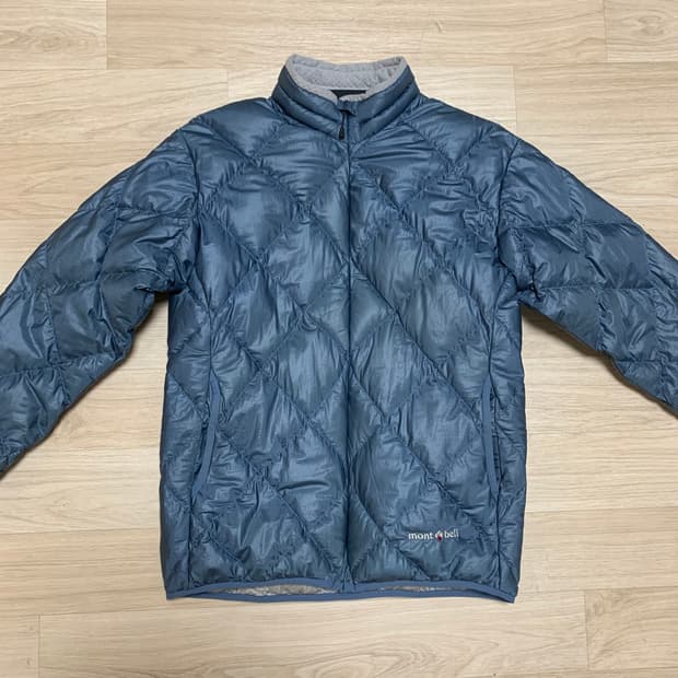 몽벨 다이아몬드 퀼팅 라이트 알파인 다운 자켓 여성용 m사이즈