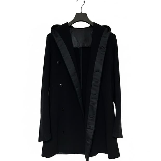 Rick owens long hood  jacket