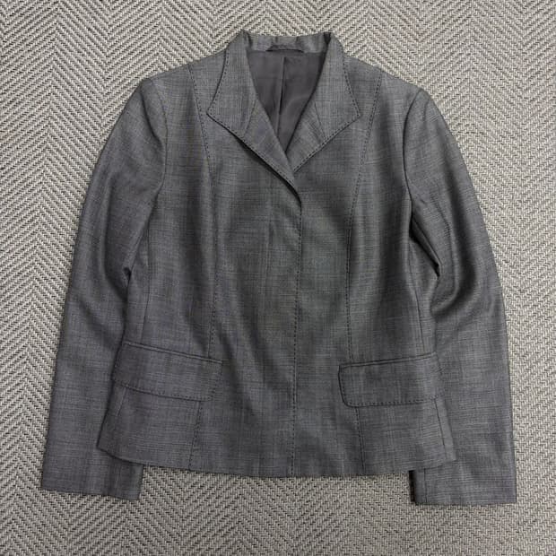 버버리 울 블렌드 블레이저 v4346