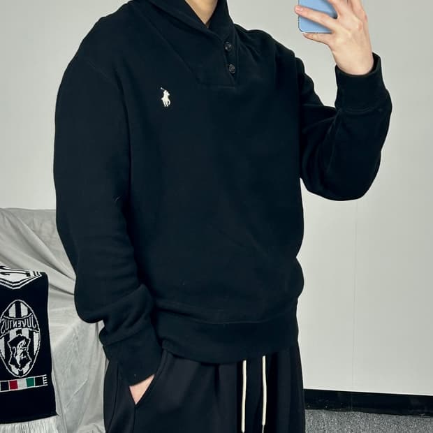 폴로 랄프로렌 숄카라 맨투맨 M 