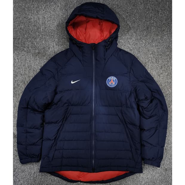 나이키 PSG 파리생제르망 다운 후드 패딩 자켓 L