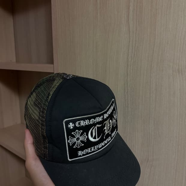 크롬하츠 캡 카모 모자