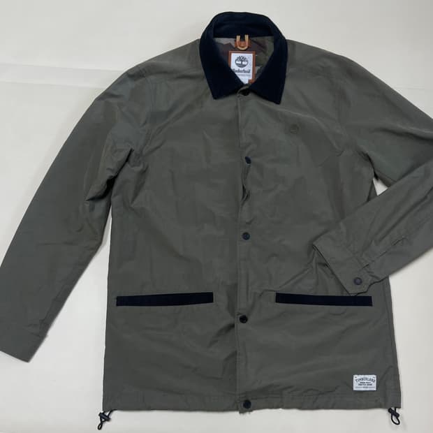 팀버랜드 카키 컬러 빈티지 초어재킷