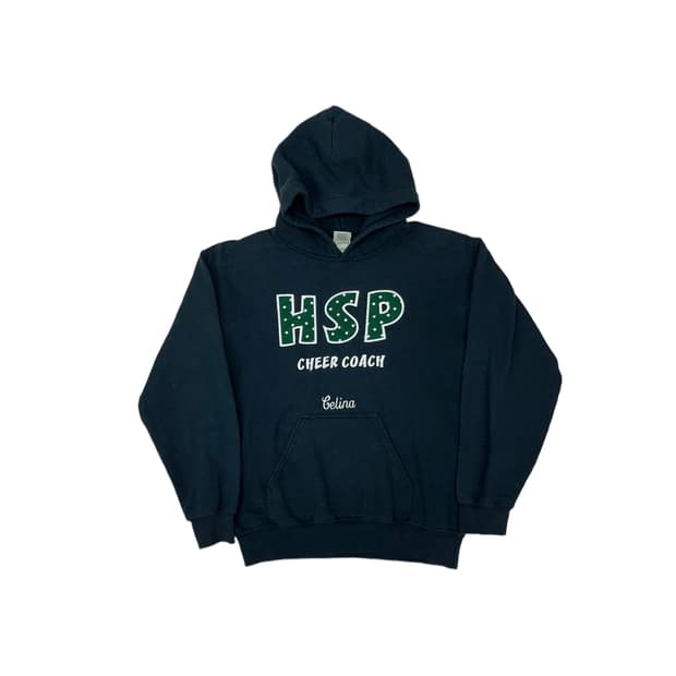 [S] VTG 길단 HSP 로고 자수 후드티