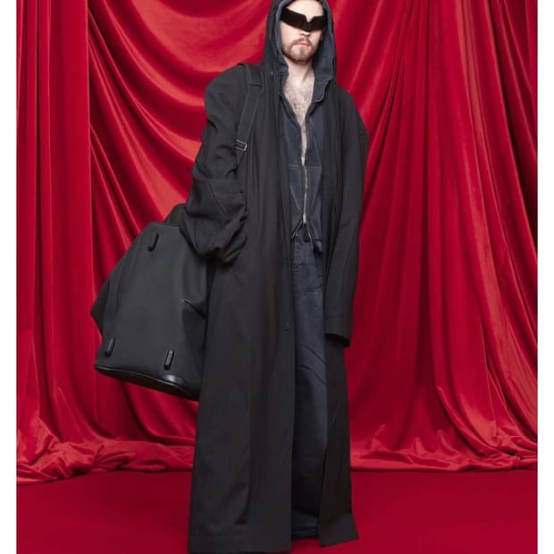 [XL] 발렌시아가 인사이드아웃 후드집업