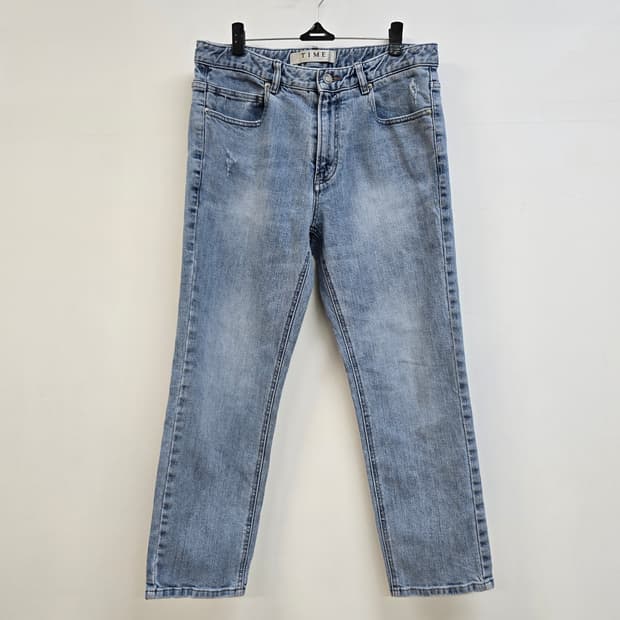 한섬 타임옴므 21ss 릴렉스핏 청바지