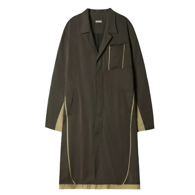 L) xlim 셔츠코트 카키 새상품급