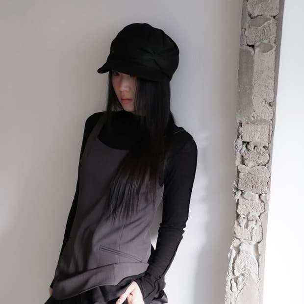 비센사이(비삼샵) 셔링 밴드 햇 모자