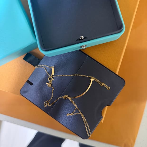 티파니 앤코 목걸이 