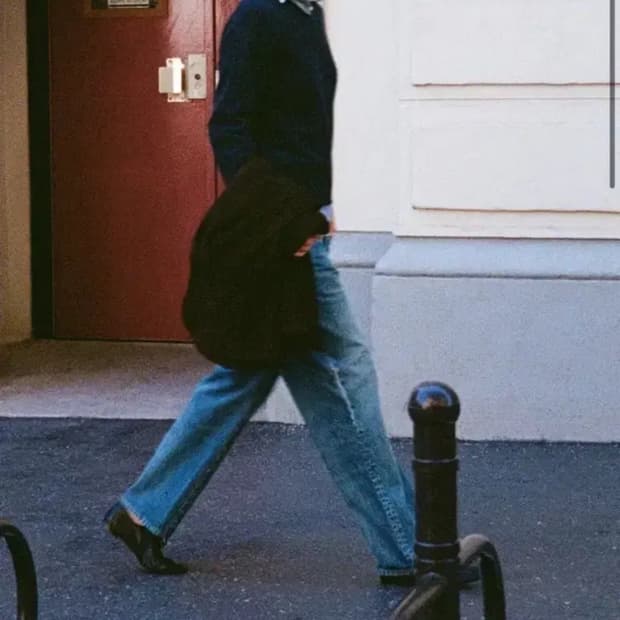 낫띵리튼 Faded Light Denim Pants