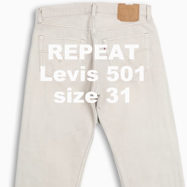 빈티지 리바이스 501 90s USA 31 인치 LV50132406