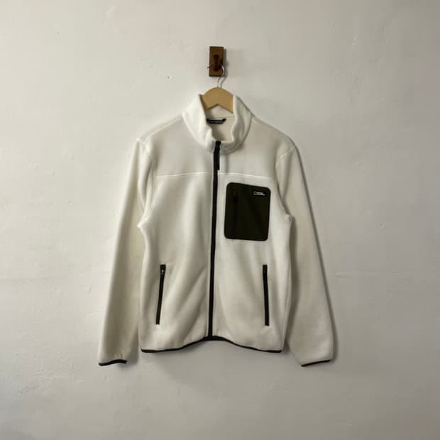 내셔널지오그래픽 플리스 집업 