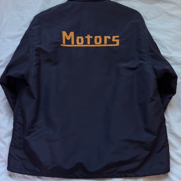 비즈빔 25AW 모터스 클럽 한정 코치자켓 네이비